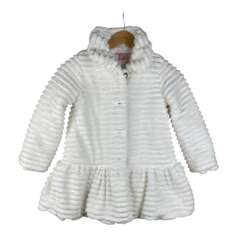 Juicy Couture Girls Full Zip Jacket size 7 White‎